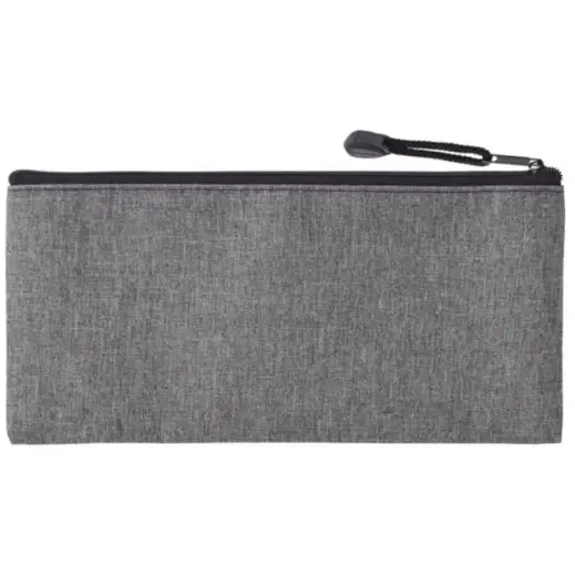 Denim Pencil Case Grey Front